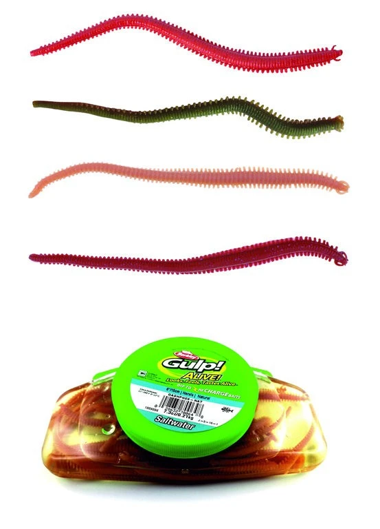 BERKLEY - Pure Fishing Berkley Gulp! Alive Nereis 15cm - Seeringelwurm 14 Stück 1 BERKLEY - Pure Fishing Berkley Gulp! Alive Nereis 15cm - Seeringelwurm 14 Stück