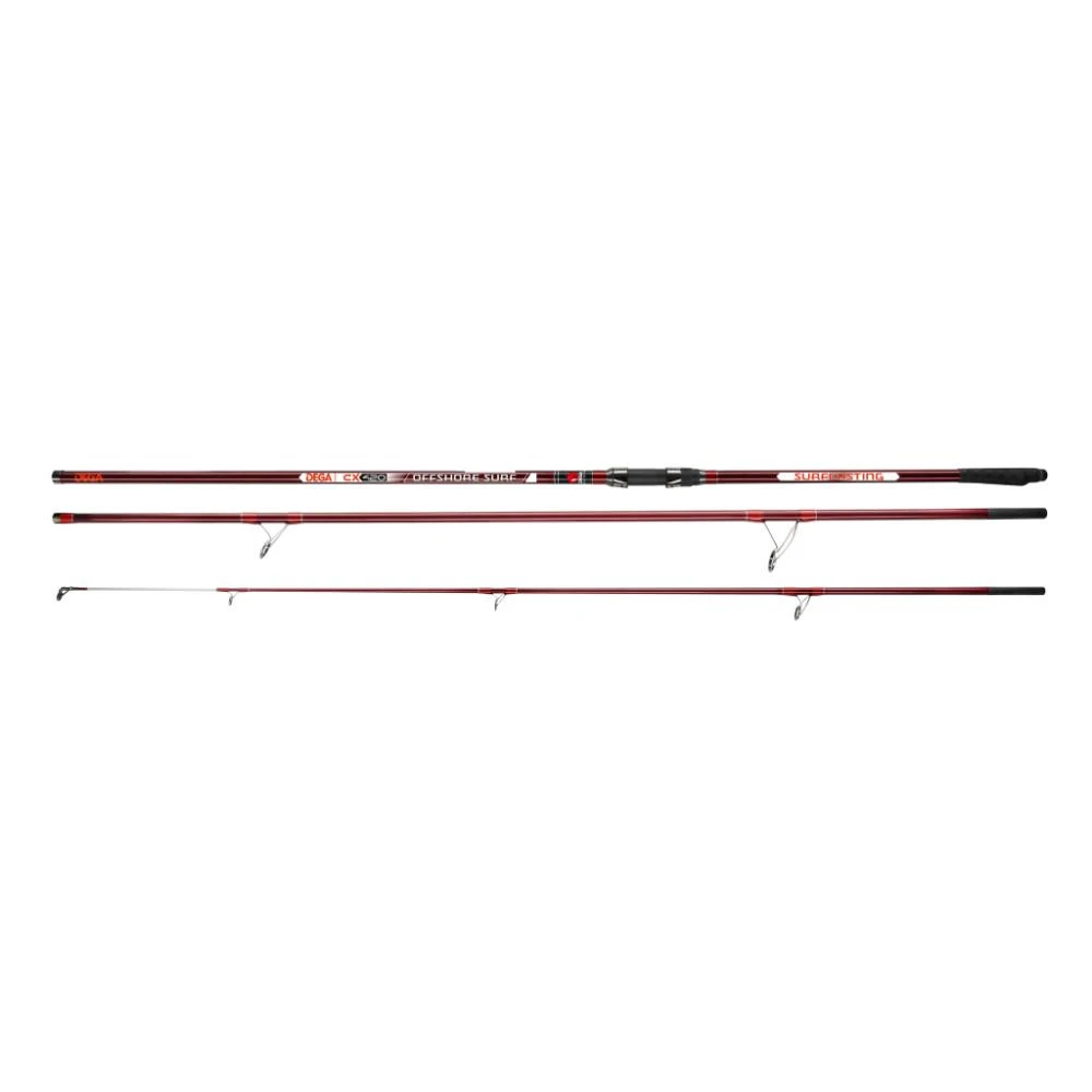 DEGA Offshore-Surf Fire-Red - Surf Rod 1 DEGA Offshore-Surf Fire-Red - Surf Rod