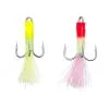 FLADEN Drillinge Mit Fluo-Schlauch Und Tinsel