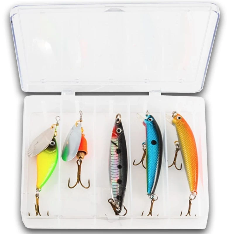 Fladen Fishing AB FLADEN Spinner/Blinker & Wobbler Set - 5pcs. 5-12g - Köderset 1 Fladen Fishing AB FLADEN Spinner/Blinker & Wobbler Set - 5pcs. 5-12g - Köderset