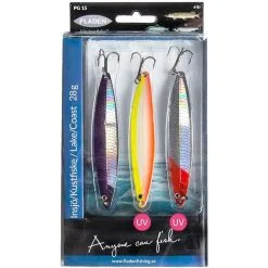 FLADEN Nidingen Flash 28g Meerforellen-Blinker 3er Set -Shakespeare - Pure Fishing 7011 TR3 1280x1280