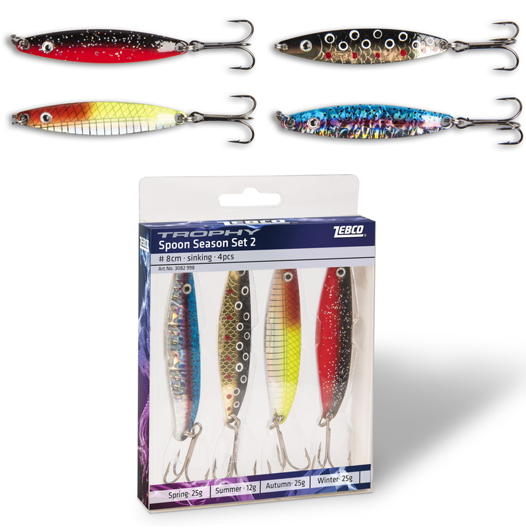 Zebco Trophy Spoon Set - Mefo- U. Wolfsbarsch-Blinkerset 2 Zebco Trophy Spoon Set - Mefo- U. Wolfsbarsch-Blinkerset – Bild 2