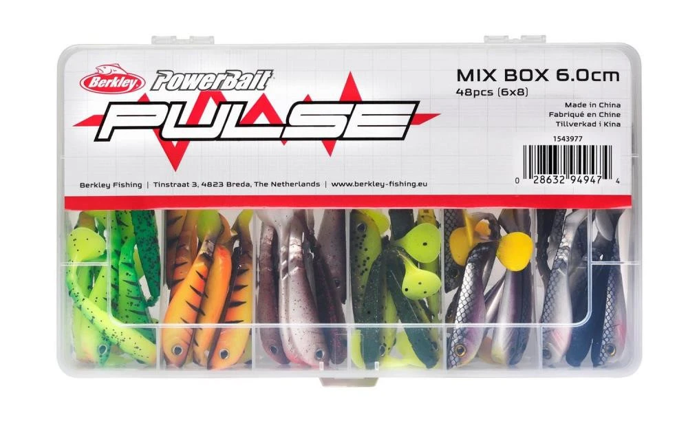 BERKLEY - Pure Fishing Berkley Pulse Shad Mix Box 1 BERKLEY - Pure Fishing Berkley Pulse Shad Mix Box