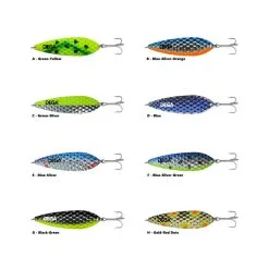 DEGA Lachs-Blinker - Trolling Spoon V -Shakespeare - Pure Fishing DEGA Lachs Blinker Trolling Spoon V mit Farbcode 771133 1280x1280