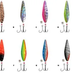 DEGA Lars Hansen Seatrout Inline-Blinker 9 DEGA Lars Hansen Seatrout Inline-Blinker -Shakespeare - Pure Fishing DEGA Long Cast Inline Meerforellen Blinker Galeriebild mit Farbcode 770700 1280x1280