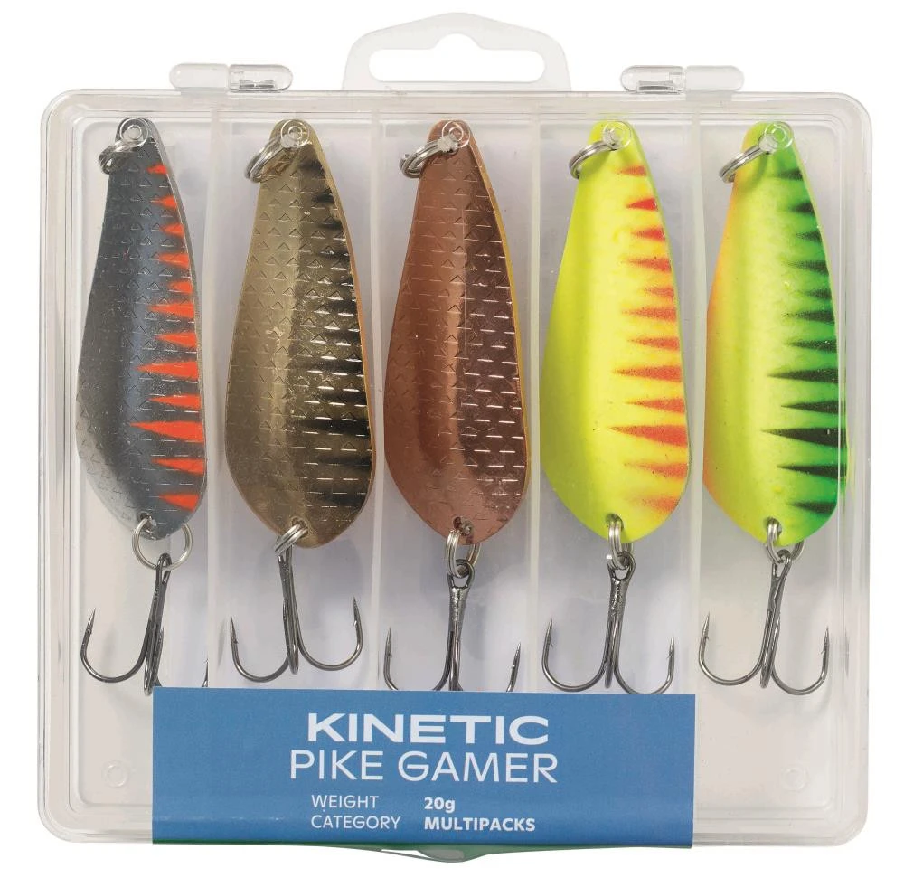 Kinetic Pike Gamer- Blinker Set - 5 Stück 1 Kinetic Pike Gamer- Blinker Set - 5 Stück