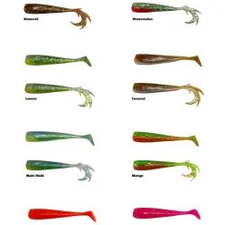 Dieter Eisele Eisele Sea-Fishing FLEXXXI Mini Ersatz-Body 2 Stück 5 Dieter Eisele Eisele Sea-Fishing FLEXXXI Mini Ersatz-Body 2 Stück -Shakespeare - Pure Fishing Eisele Flexxxi Mini Ersatzschwanz mit Farbcode 771458 1280x1280