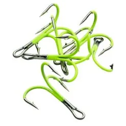 Kinetic Treble Sea Hook - Meeresdrilling Fluo 2x -Shakespeare - Pure Fishing F632 214 1 1280x1280