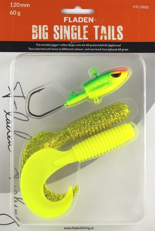 Fladen Fishing AB Fladen Big Single Tail - Riesen-Twister-Set 1 Fladen Fishing AB Fladen Big Single Tail - Riesen-Twister-Set