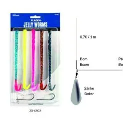 FLADEN Jelly Worms - Gummiwürmer 200mm 8 FLADEN Jelly Worms - Gummiwürmer 200mm -Shakespeare - Pure Fishing Fladen Jelly Worms 20 6801 02Ll3ebO3foV5lX 1280x1280