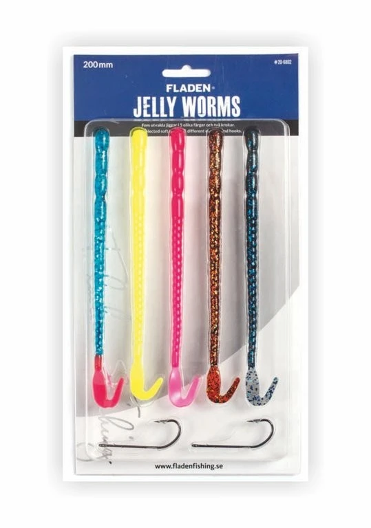 FLADEN Jelly Worms - Gummiwürmer 200mm 5 FLADEN Jelly Worms - Gummiwürmer 200mm – Bild 5