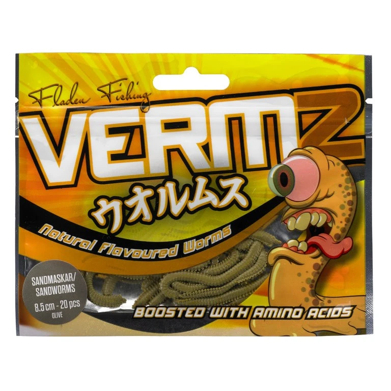FLADEN VERMZ - Künstliche Sandwürmer Mit Aroma 2 FLADEN VERMZ - Künstliche Sandwürmer Mit Aroma – Bild 2