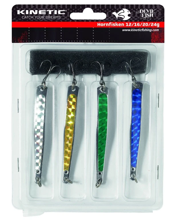 KINETIC HORNFISKEN - Küstenblinker 4er Pack 1 KINETIC HORNFISKEN - Küstenblinker 4er Pack