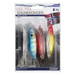MARINOR FLADEN SOGNEKONGEN Meerforellen-Blinker-Set 4 Stück