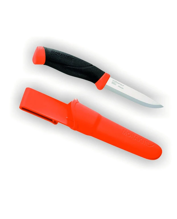 MORAKNIV Messer Companion - Schwarz-Orange 1 MORAKNIV Messer Companion - Schwarz-Orange