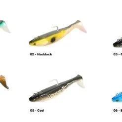 MIKADO Norway Quest Giant Fishunter - Gummifisch 5 MIKADO Norway Quest Giant Fishunter - Gummifisch -Shakespeare - Pure Fishing Mikado Norway Quest Giant Fishunter Galeriebild mit Farbcode 1280x1280