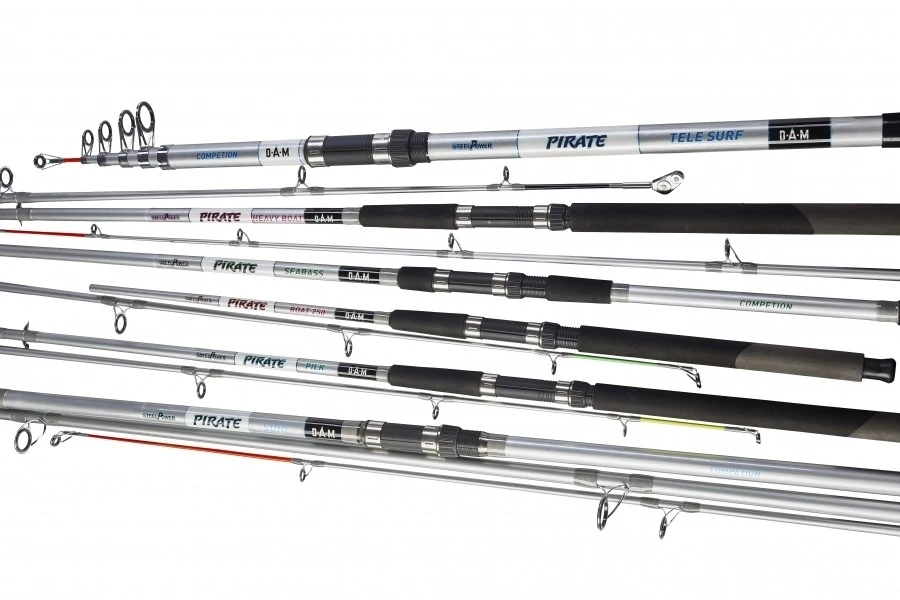 DAM STEELPOWER PIRATE SURF 100-200g - Surf-Rutenserie 2 DAM STEELPOWER PIRATE SURF 100-200g - Surf-Rutenserie – Bild 2