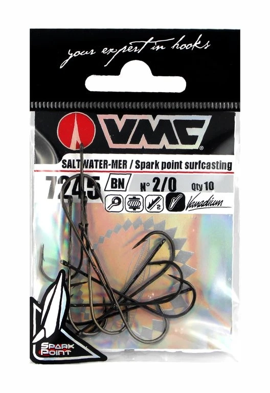 VMC 7245BN Spark Point Surfcasting Einzelhaken 3 VMC 7245BN Spark Point Surfcasting Einzelhaken – Bild 3