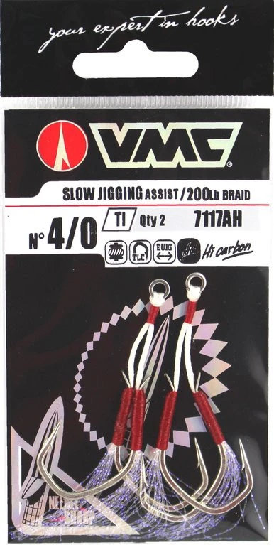 VMC Light Jigging Assist Hook 7117AH - Beifängerhaken 5 VMC Light Jigging Assist Hook 7117AH - Beifängerhaken – Bild 5