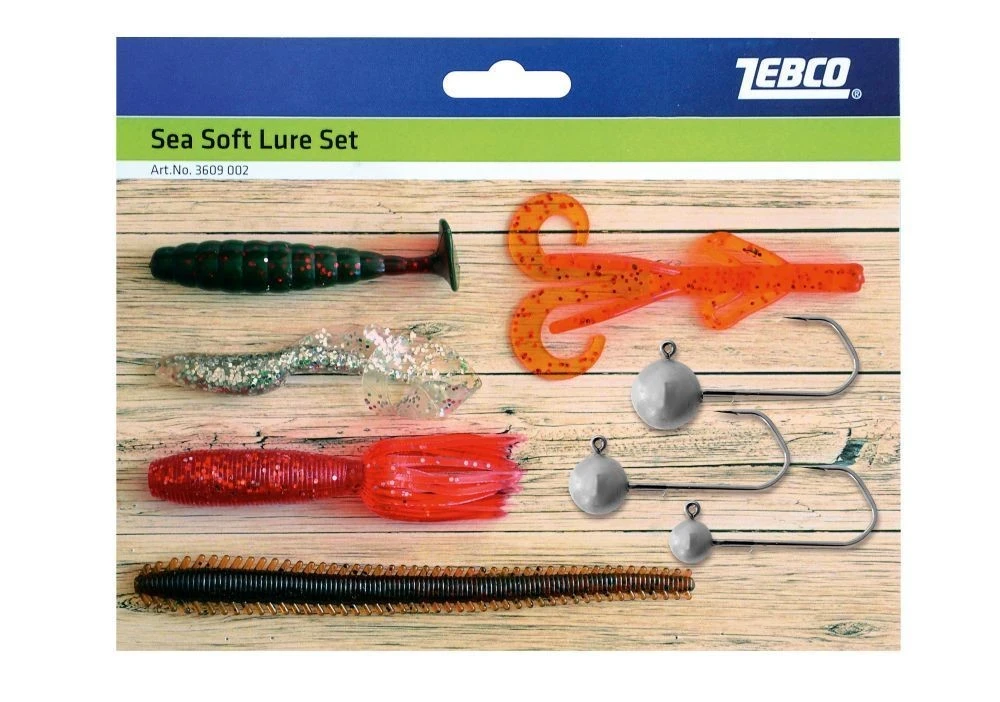 ZEBCO Sea Soft Lure Set 1 ZEBCO Sea Soft Lure Set
